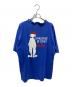 stussy (ステューシー) 90's シャドーマンプリントTシャツ KNOWLEDGE IS KING ブルー サイズ:L：20000円