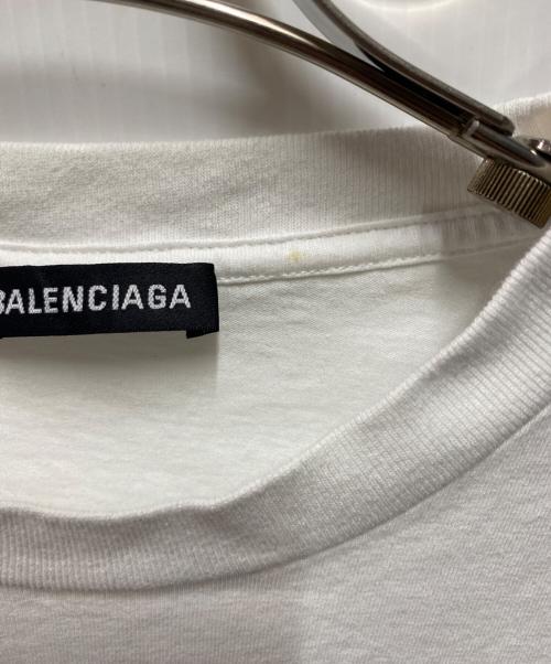 BALENCIAGA（バレンシアガ）BALENCIAGA (バレンシアガ) Shifted T-shirt ホワイト サイズ:Sの古着・服飾アイテム