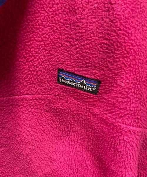 Patagonia（パタゴニア）Patagonia (パタゴニア) シンチラスナップT ピンク サイズ:Ｌの古着・服飾アイテム