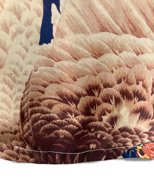 SAPEur（サプール）SAPEur (サプール) アロハシャツ 大鷹 ベージュ サイズ:Lの古着・服飾アイテム