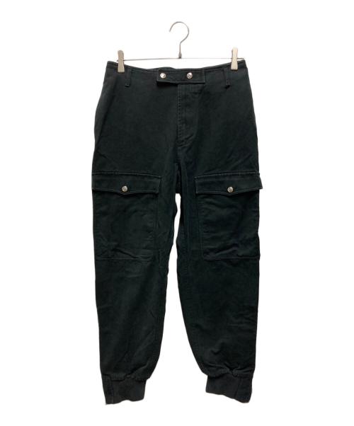 ALEXANDER McQUEEN（アレキサンダーマックイーン）ALEXANDER McQUEEN (アレキサンダーマックイーン) カーゴジョガーパンツ ブラック サイズ:46の古着・服飾アイテム