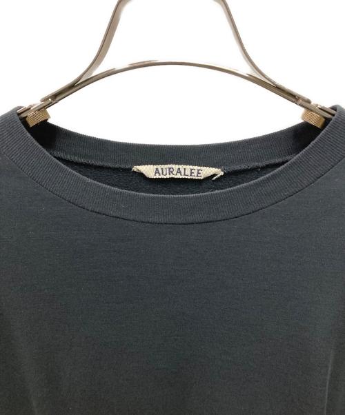 AURALEE（オーラリー）AURALEE (オーラリー) ELASTIC HIGH GAUGE SWEAT P/O ブラック サイズ:3の古着・服飾アイテム