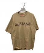 SUPREMEシュプリーム）の古着「Capital S/S Top」｜ベージュ