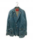 LEVI'S REDリーバイス レッド）の古着「2002SS マルジェラ期 GUYS WORPED COAT」｜インディゴ
