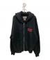 WACKO MARIA（ワコマリア）の古着「HEAVY WEIGHT ZIP HOODED SWEAT SHIRT ヘビーウェイト ジップ フーデッド スウェットシャツ DEATH ROW RECORDS パーカー フーディー」｜ブラック
