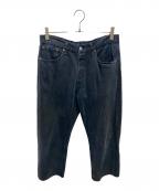 LEVI'Sリーバイス）の古着「後染めデニムパンツ」｜ブラック