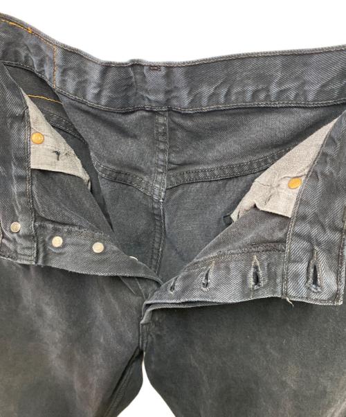 LEVI'S（リーバイス）LEVI'S (リーバイス) 後染めデニムパンツ ブラック サイズ:33の古着・服飾アイテム