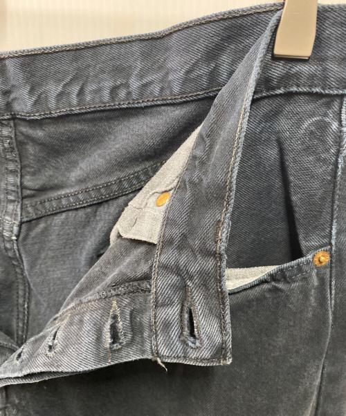 LEVI'S（リーバイス）LEVI'S (リーバイス) 後染めデニムパンツ ブラック サイズ:33の古着・服飾アイテム