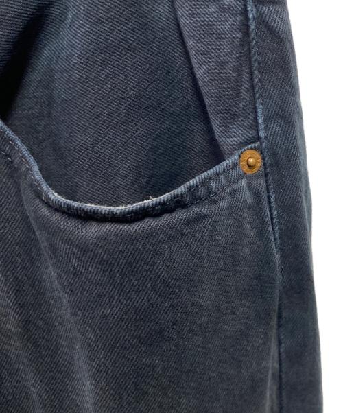 LEVI'S（リーバイス）LEVI'S (リーバイス) 後染めデニムパンツ ブラック サイズ:33の古着・服飾アイテム