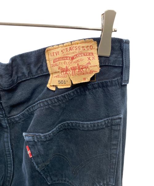 LEVI'S（リーバイス）LEVI'S (リーバイス) 後染めデニムパンツ ブラック サイズ:33の古着・服飾アイテム