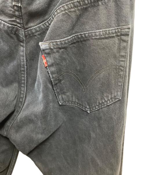 LEVI'S（リーバイス）LEVI'S (リーバイス) 後染めデニムパンツ ブラック サイズ:33の古着・服飾アイテム
