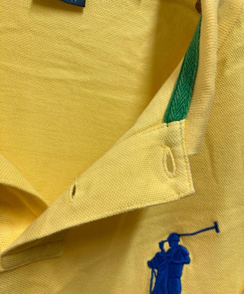 POLO RALPH LAUREN（ポロ・ラルフローレン）POLO RALPH LAUREN (ポロ・ラルフローレン) ビッグポニーポロシャツ イエロー サイズ:Lの古着・服飾アイテム