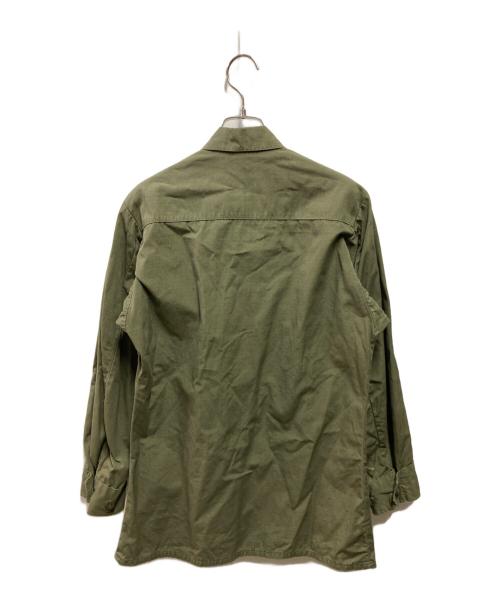 US ARMY（ユーエスアーミー）US ARMY (ユーエスアーミー) 70sジャングルファティーグジャケット 8415-935-4703 リップストップ ミリタリージャケット グリーン サイズ:XSの古着・服飾アイテム