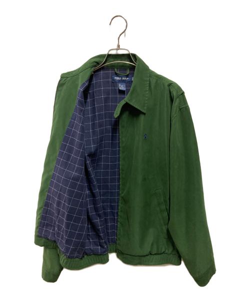 POLO GOLF（ポロ ゴルフ）POLO GOLF (ポロ ゴルフ) スイングトップ グリーン サイズ:Sの古着・服飾アイテム