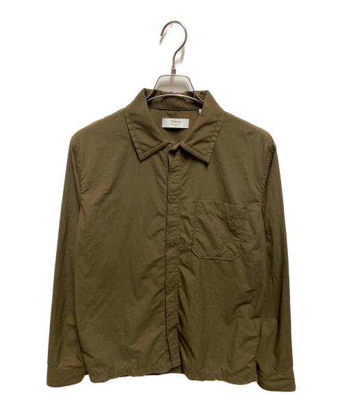 theory（セオリー）theory (セオリー) シャツ ブラウン サイズ:ＸＳの古着・服飾アイテム