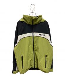 Quiksilver（クイックシルバー）の古着「スノーボードウェア(ジャケット)」｜グリーン