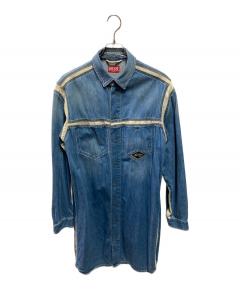 中古・古着通販】MSGM (エムエスジーエム) ダメージスリーブデニム