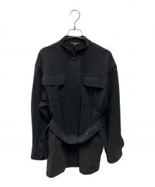 theory（セオリー）の古着「Precision Ponte2 Cargo Coat カーゴコート 01-2309600」｜ブラック