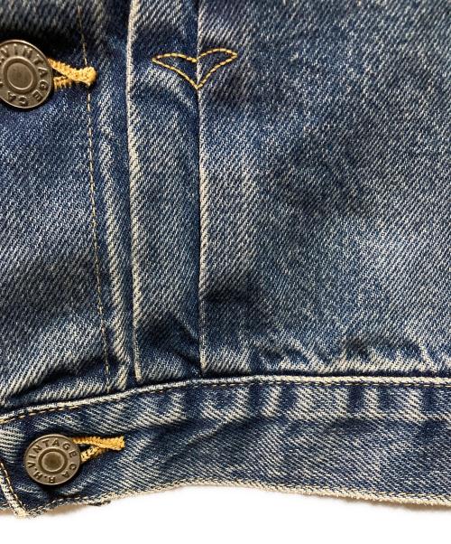 R.H.Vintage（ロンハーマン・ヴィンテージ）R.H.Vintage (ロンハーマン・ヴィンテージ) ノーカラーデニムジャケット インディゴ サイズ:XSの古着・服飾アイテム