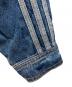 中古・古着 adidas (アディダス) 刺繍デニムジャケット インディゴ サイズ:Ｌ：10000円