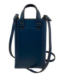 FURLA（フルラ）の古着「ショルダーバッグ」｜ブルー