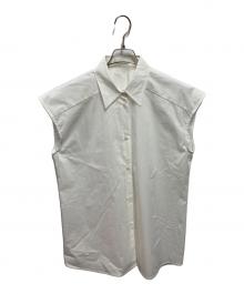 CELERI（セルリ）の古着「25SS Sleeveless ワイドシャツ L'Appartement DEUXIEME CLASSE ノースリーブシャツ」｜ホワイト