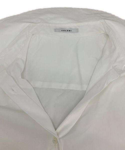 CELERI（セルリ）CELERI (セルリ) 25SS Sleeveless ワイドシャツ L'Appartement DEUXIEME CLASSE ノースリーブシャツ ホワイト サイズ:サイズ詳細参照の古着・服飾アイテム