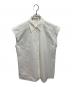 CELERI（セルリ）の古着「25SS Sleeveless ワイドシャツ L'Appartement DEUXIEME CLASSE ノースリーブシャツ」｜ホワイト