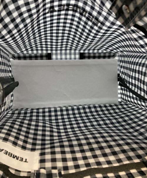 TEMBEA（テンベア）TEMBEA (テンベア) PAPER TOTE ホワイト×ブラックの古着・服飾アイテム