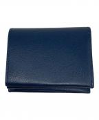 MOLINIモリニ）の古着「Bifold Compact Wallet - Navy × Navy」｜ネイビー