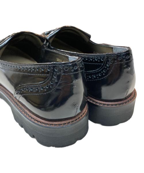 MARGARET HOWELL idea（マーガレット ハウエル アイディア）MARGARET HOWELL idea (マーガレット ハウエル アイディア) 25AW タンクソールタッセルモチーフフリンジシューズ ブラック サイズ:22 1/2の古着・服飾アイテム