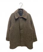 STEVEN ALANスティーブンアラン）の古着「KNIT FLEC HALF BALMACAAN COAT」｜ブラウン