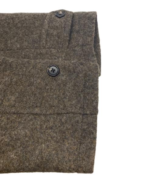 STEVEN ALAN（スティーブンアラン）STEVEN ALAN (スティーブンアラン) KNIT FLEC HALF BALMACAAN COAT ブラウン サイズ:Sの古着・服飾アイテム