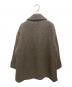 STEVEN ALAN (スティーブンアラン) KNIT FLEC HALF BALMACAAN COAT ブラウン サイズ:S：12000円