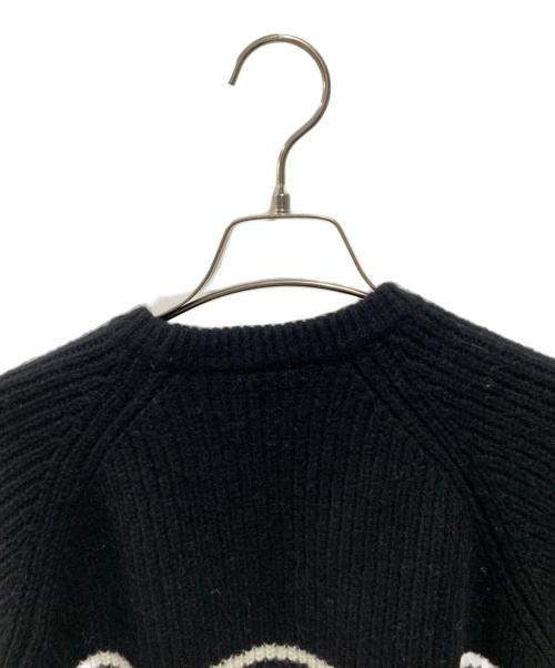 MARNI（マルニ）MARNI (マルニ) stripe sweater ブラック サイズ:14の古着・服飾アイテム