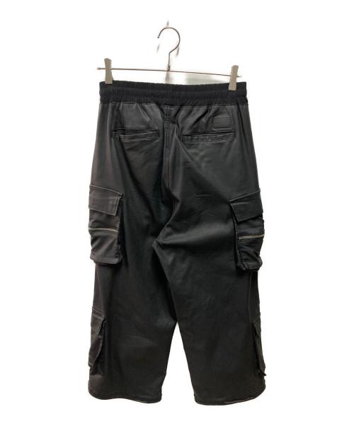 DANKE SCHON（ダンケ シェーン）DANKE SCHON (ダンケ シェーン) PREMIUM COATING WIDE POCKET PANTS ブラック サイズ:30の古着・服飾アイテム