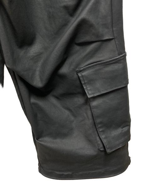 DANKE SCHON（ダンケ シェーン）DANKE SCHON (ダンケ シェーン) PREMIUM COATING WIDE POCKET PANTS ブラック サイズ:30の古着・服飾アイテム
