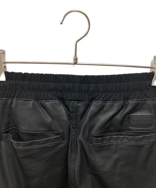 DANKE SCHON（ダンケ シェーン）DANKE SCHON (ダンケ シェーン) PREMIUM COATING WIDE POCKET PANTS ブラック サイズ:30の古着・服飾アイテム