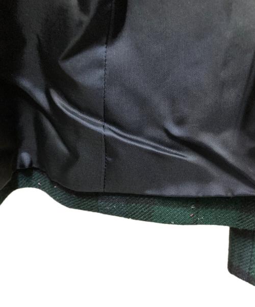 POLO RALPH LAUREN（ポロ・ラルフローレン）POLO RALPH LAUREN (ポロ・ラルフローレン) チェックウールジャケット グリーン サイズ:2の古着・服飾アイテム