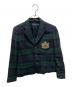POLO RALPH LAUREN（ポロ・ラルフローレン）の古着「チェックウールジャケット」｜グリーン