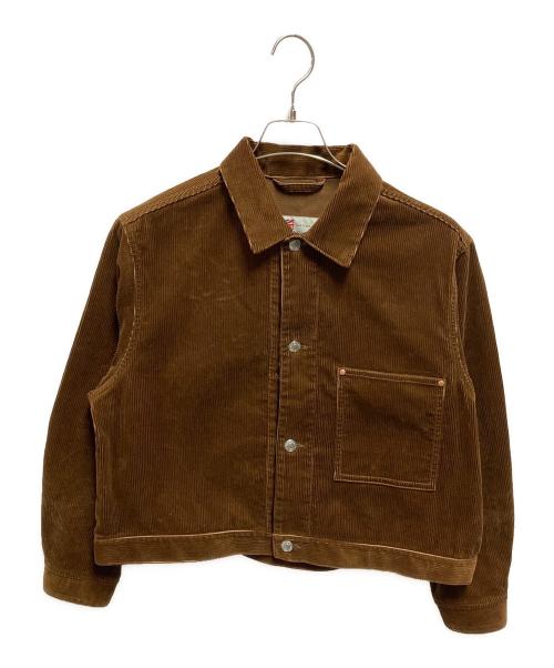 Traditional Weatherwear（トラディショナルウェザーウェア）Traditional Weatherwear (トラディショナルウェザーウェア) WORK JACKET 201 ブラウン サイズ:34の古着・服飾アイテム