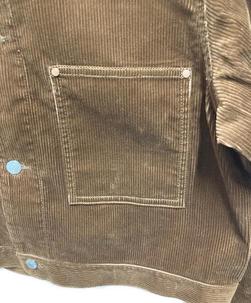 Traditional Weatherwear（トラディショナルウェザーウェア）Traditional Weatherwear (トラディショナルウェザーウェア) WORK JACKET 201 ブラウン サイズ:34の古着・服飾アイテム