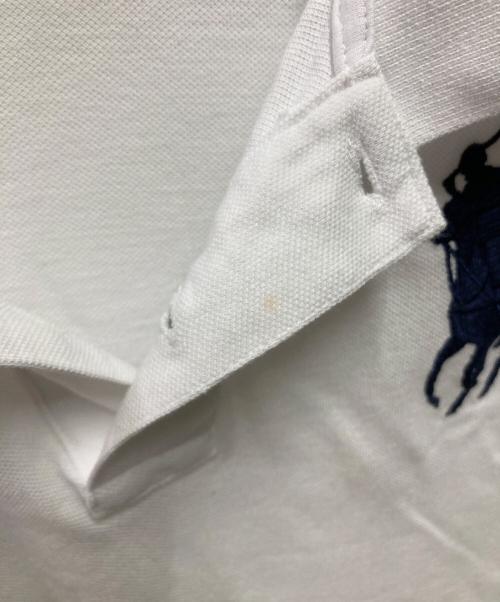 POLO RALPH LAUREN（ポロ・ラルフローレン）POLO RALPH LAUREN (ポロ・ラルフローレン) ビッグポニーポロシャツ ホワイト サイズ:XLの古着・服飾アイテム