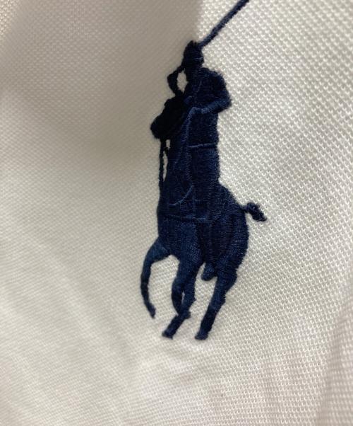 POLO RALPH LAUREN（ポロ・ラルフローレン）POLO RALPH LAUREN (ポロ・ラルフローレン) ビッグポニーポロシャツ ホワイト サイズ:XLの古着・服飾アイテム