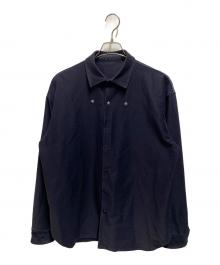 Porter Classic（ポータークラシック）の古着「STRETCH SHIRT」｜ネイビー
