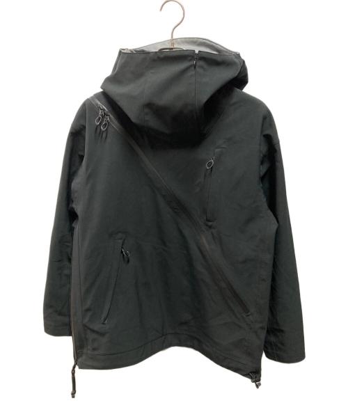 mout recon tailor（マウトリーコンテーラー）mout recon tailor (マウトリーコンテーラー) Angle45 Hardshell Balaclava Hoody ブラック サイズ:46の古着・服飾アイテム