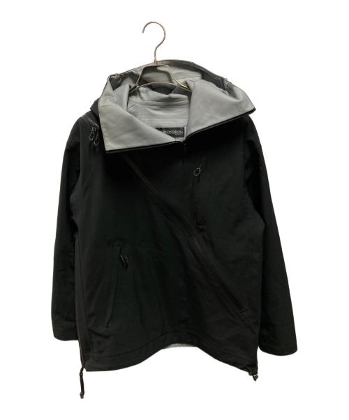 mout recon tailor（マウトリーコンテーラー）mout recon tailor (マウトリーコンテーラー) Angle45 Hardshell Balaclava Hoody ブラック サイズ:46の古着・服飾アイテム