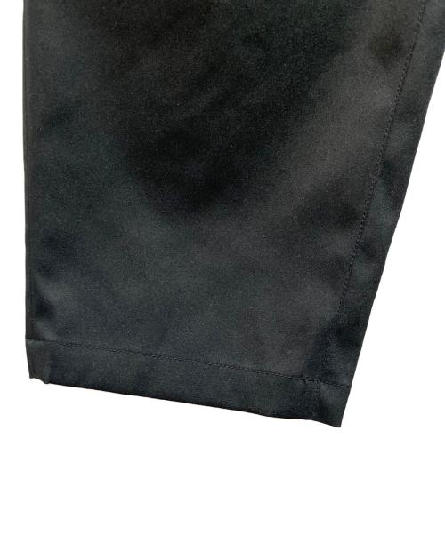 macqlo（マックロ）macqlo (マックロ) ultimex one tuck tapered easy pants ブラック サイズ:LLの古着・服飾アイテム