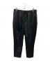 macqlo（マックロ）の古着「ultimex one tuck tapered easy pants」｜ブラック