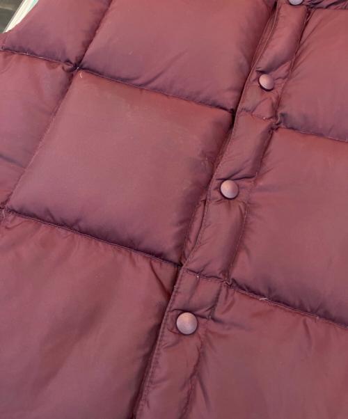 LAND'S END（ランズエンド）LAND'S END (ランズエンド) 90sダウンベスト レッド サイズ:Lの古着・服飾アイテム